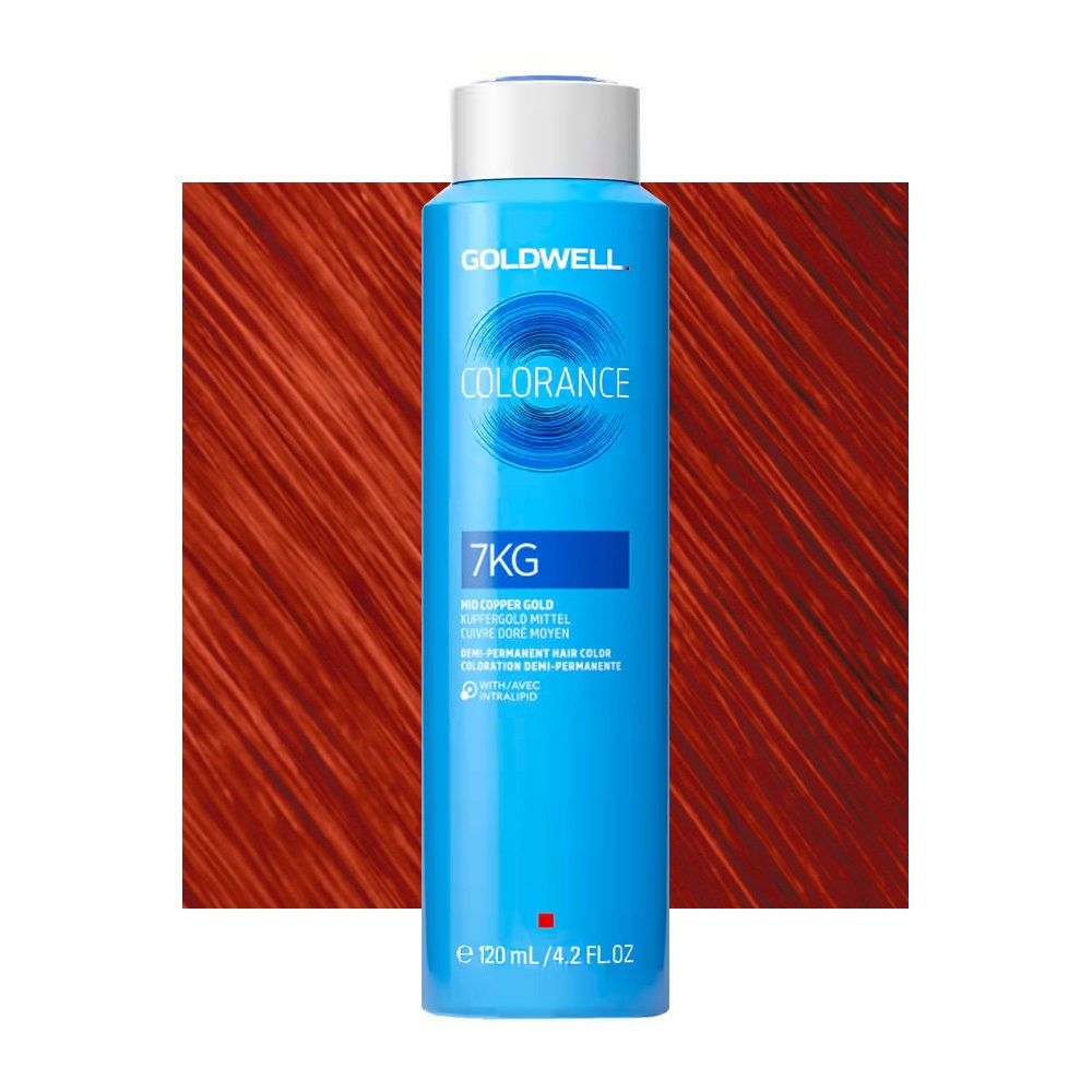 Goldwell Colorance Hair Color (Can)  7KG Mid Copper Gold 4.2 oz