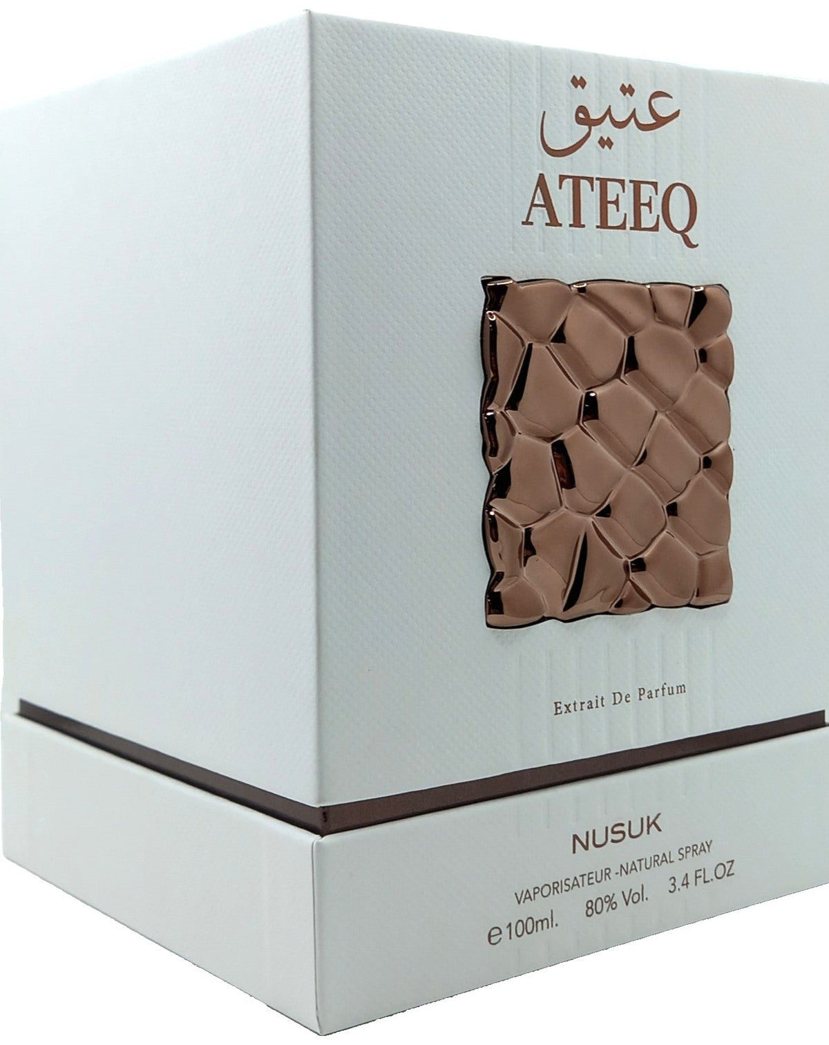 NUSUK ATEEQ EXTRAIT DE PARFUM SPRAY UNISEX 3.4 Oz / 100 ml BRAND NEW ITEM!!!