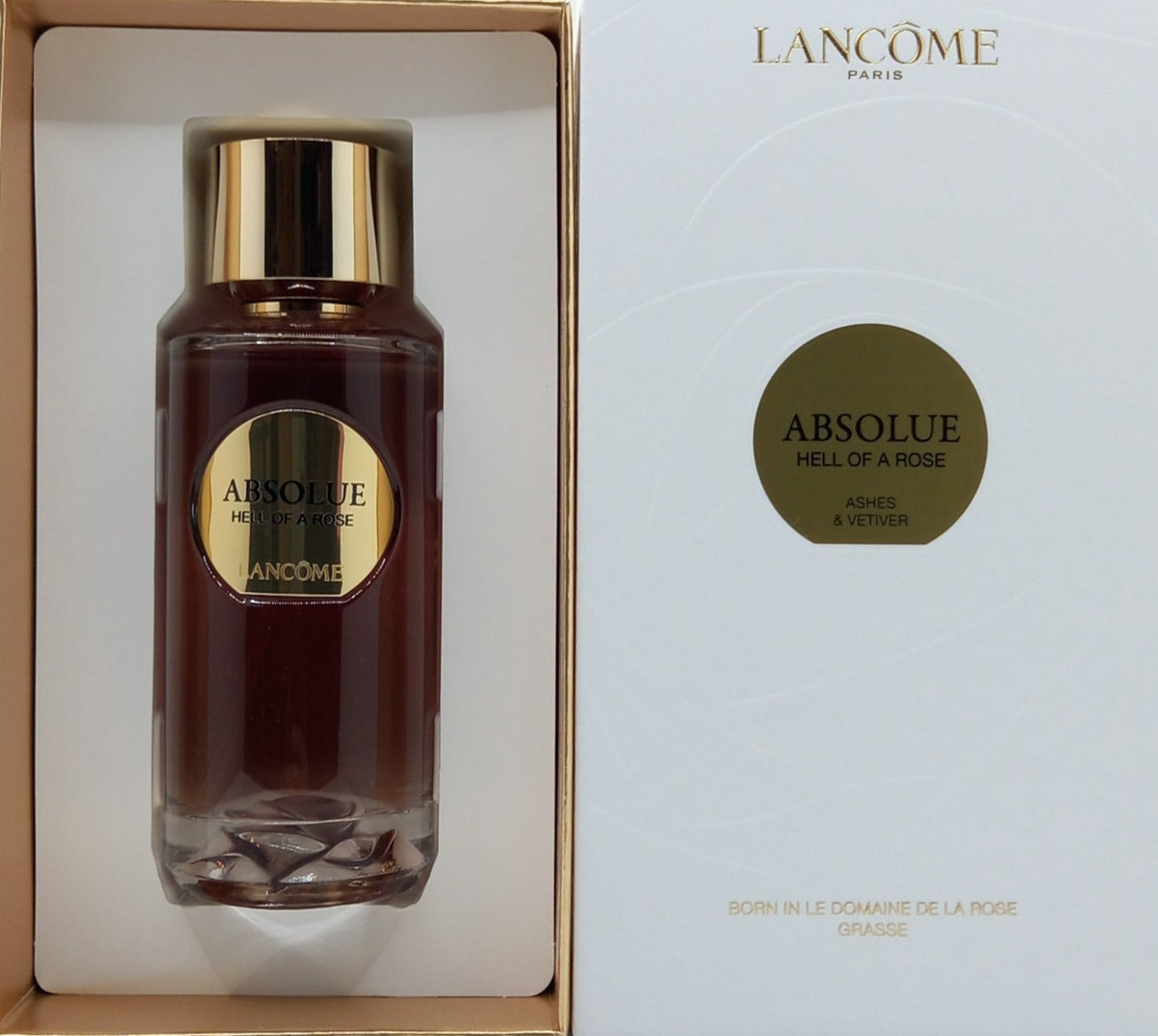 LANCOME ABSOLUE HELL OF A ROSE ASHES & VETIVER EDP SPRAY WOMEN 3.4 Oz / 100 ml