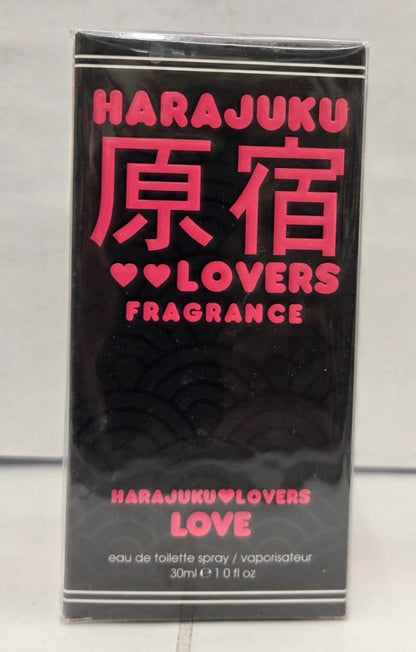 HaraJuku Lovers Love Women 1.oz / 30 ml Eau De Toilette Spray Sealed NIB