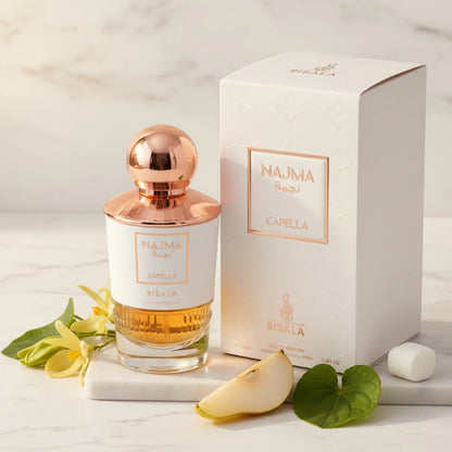 Risala Najma Capella Eau de Parfum Spray Unisex 3.4 oz (100 ml) New Retail Box