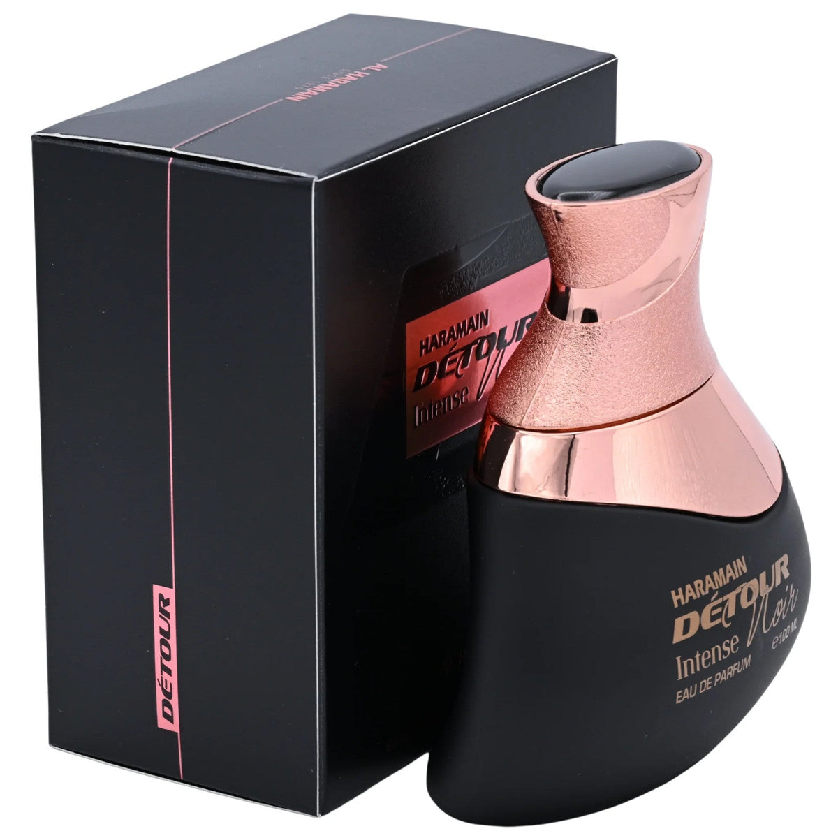 Al Haramain Detour Noir Intense EDP Spray Unisex 3.4 oz 100ml New Box