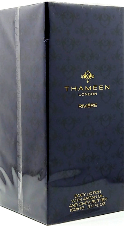 THAMEEN RIVIERE BODY LOTION WITH ARGAN OIL UNISEX 3.4 Oz / 100 ml BRAND NEW!!!