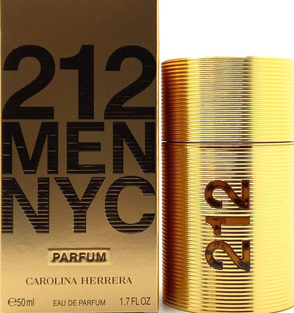 CAROLINA HERRERA 212 MEN NYC PARFUM SPRAY FOR MEN 1.7 Oz / 50 ml BRAND NEW!!!