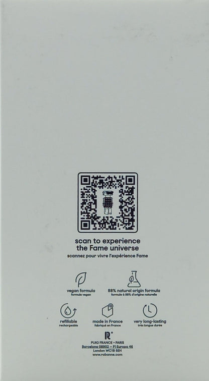 PACO RABANNE FAME INTENSE EAU DE PARFUM SPRAY FOR WOMEN 2.7 Oz / 80 ml BRAND NEW
