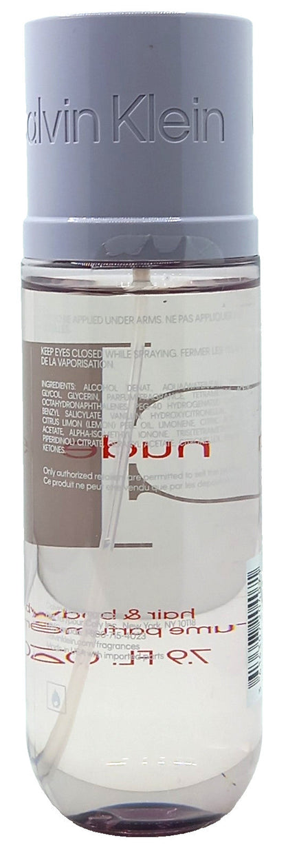 CALVIN KLEIN CK NUDE VANILLA HAIR & BODY PERFUME MIST SPRAY 7.9 Oz / 236 ml NEW