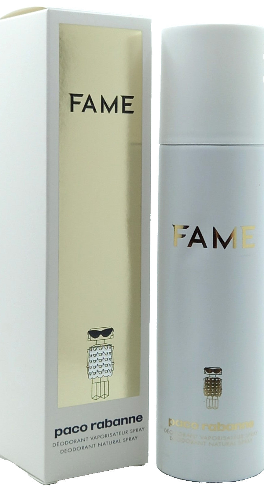 PACO RABANNE FAME DEODORANT SPRAY FOR WOMEN 5.1 Oz / 150 ml BRAND NEW SEALED!!!