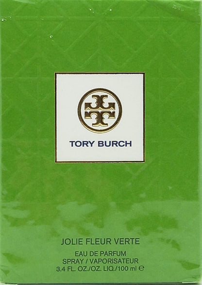 TORY BURCH JOLIE FLEUR VERTE EAU DE PARFUM SPRAY FOR WOMEN 3.4 Oz / 100 ml NEW!