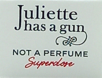 JULIETTE HAS A GUN NOT A PERFUME SUPERDOSE EDP MINI PEN SPRAY WOMEN 0.25 Oz NEW!