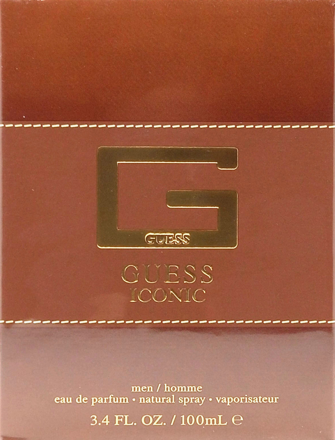 GUESS ICONIC HOMME EAU DE PARFUM SPRAY FOR MEN 3.4 Oz / 100 ML BRAND NEW ITEM!!!