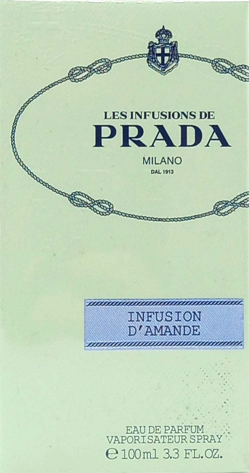 PRADA INFUSION D'AMANDE EAU DE PARFUM SPRAY UNISEX 3.3 Oz / 100 ml BRAND NEW!!!