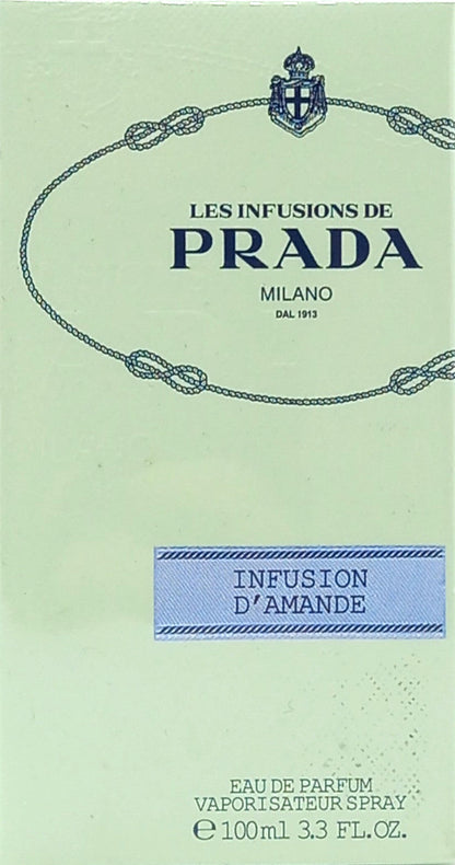 PRADA INFUSION D'AMANDE EAU DE PARFUM SPRAY UNISEX 3.3 Oz / 100 ml BRAND NEW!!!