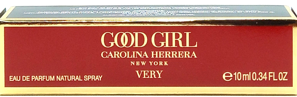 CAROLINA HERRERA VERY GOOD GIRL EDP SPRAY PEN WOMEN 0.34 Oz / 10 ml TRAVEL SIZE!