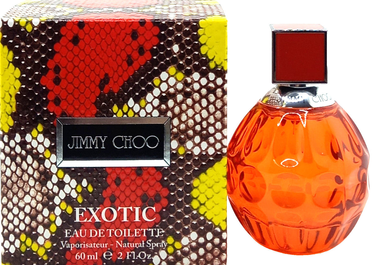 JIMMY CHOO EXOTIC EAU DE TOILETTE SPRAY FOR WOMEN 2.0 Oz / 60 ml DISCONTINUED!!!