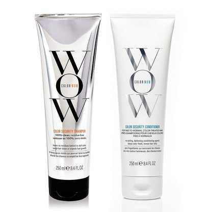 COLOR WOW Color Security Shampoo & Conditioner Duo | For Fine Hair
