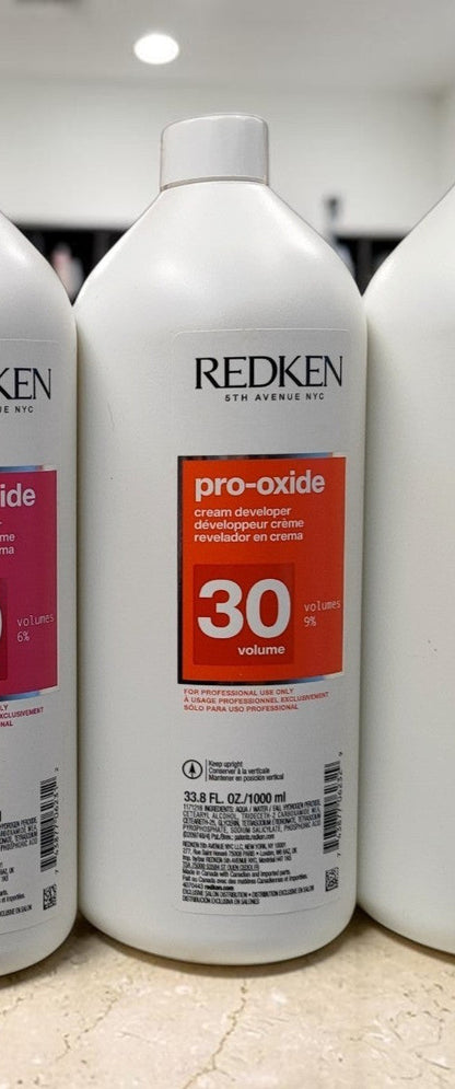 Redken Pro Oxide Cream Develope 33.8 OZ 1000 ml - Choose Your Volume