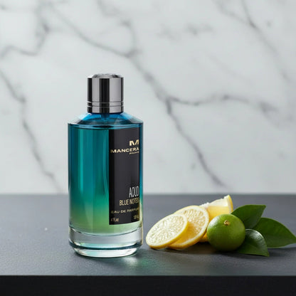 Mancera Aoud Blue Notes EDP Unisex Spray 4 oz 120ml, Made In France