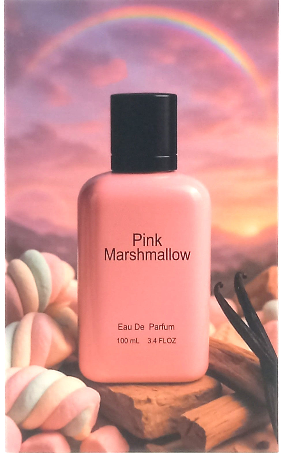 BHARARA PINK MARSHMALLOW EAU DE PARFUM SPRAY FOR WOMEN 3.4 Oz / 100 ml BRAND NEW