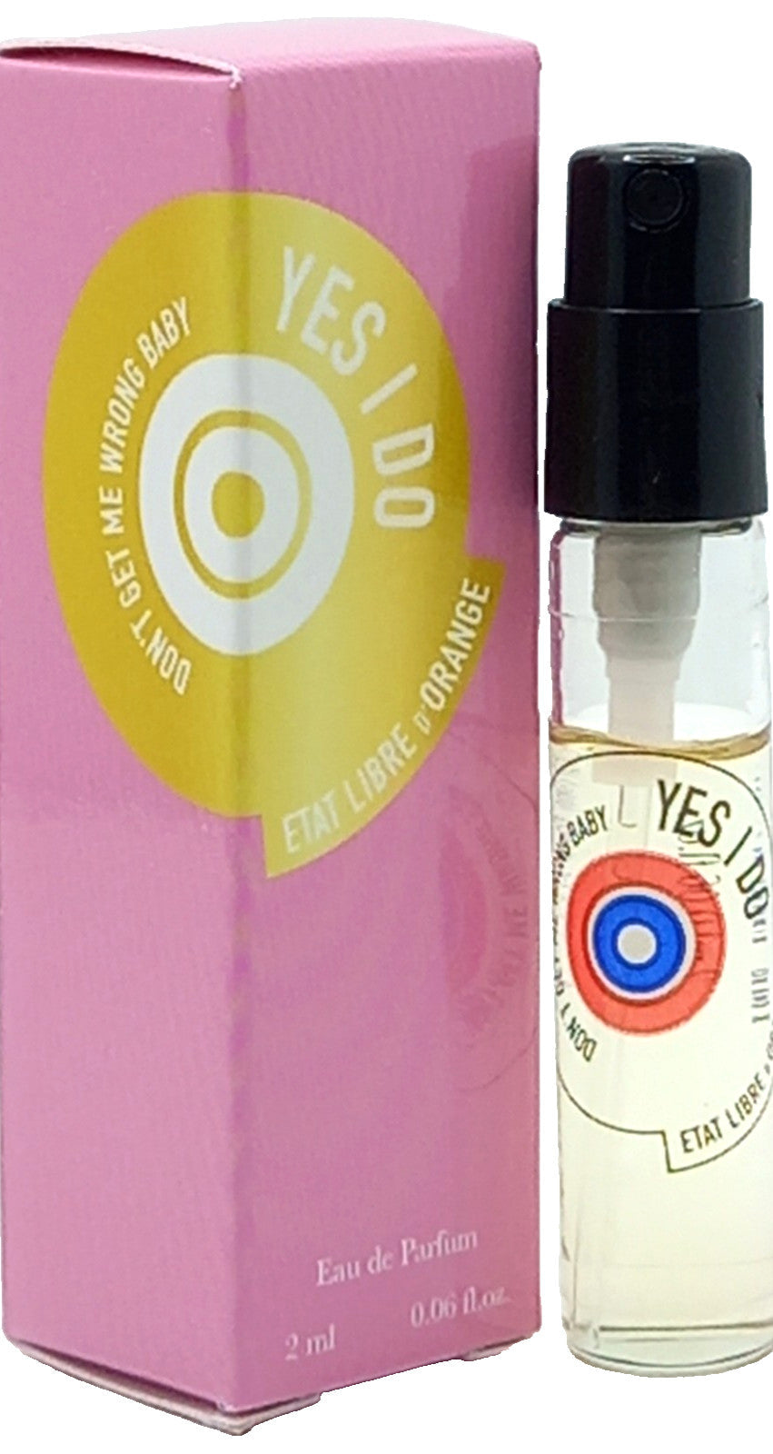 ETAT LIBRE D'ORANGE DON'T GET ME WRONG BABY, YES I DO EDP VIAL SPRAY 0.06 Oz NEW