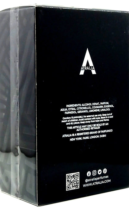 ATRALIA ABSOLUTE NOIR EAU DE PARFUM SPRAY UNISEX 3.4 Oz / 100 ml BRAND NEW ITEM!