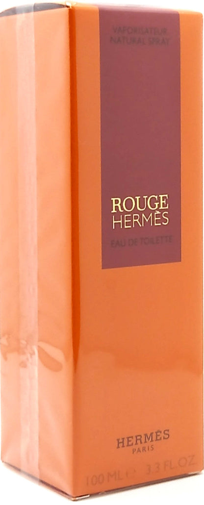 HERMES ROUGE HERMES EAU DE TOILETTE SPRAY FOR WOMEN 3.3 Oz / 100 ml BRAND NEW!!!