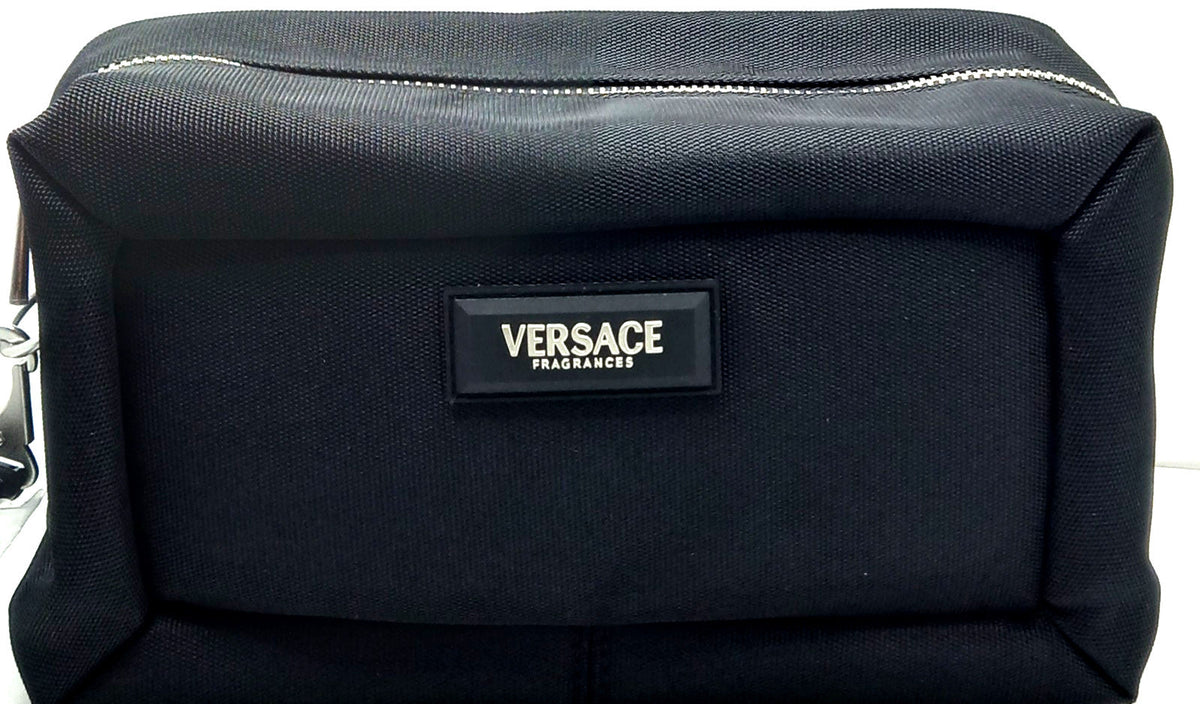 VERSACE EROS NAJIM 3 PCS GIFT SET PARFUM FOR MEN 3.4 Oz, PEN 0.3 Oz, BAG NEW!!!