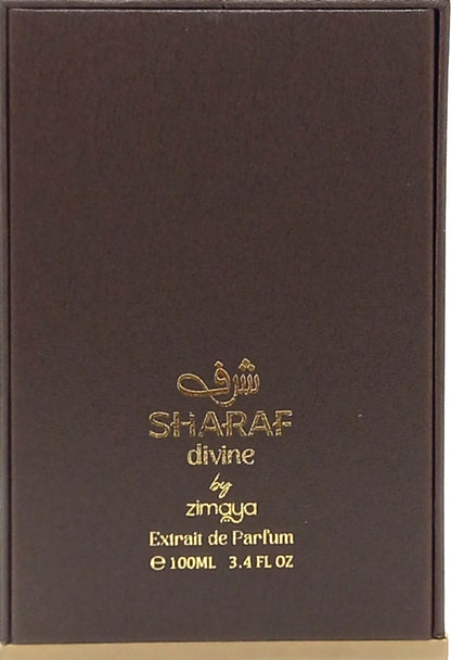 ZIMAYA SHARAF DIVINE EXTRAIT DE PARFUM SPRAY UNISEX 3.4 Oz / 100 ml BRAND NEW!!!