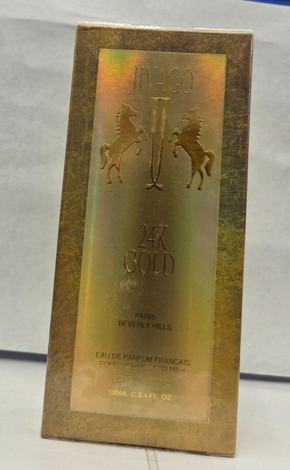 Jivago 24K Gold by Jivago For MEN 100 ml / 3.4 oz Sealed NIB