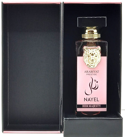 ARABIYAT PRESTIGE NAYEL HER MAJESTY EAU DE PARFUM SPRAY WOMEN 2.4 Oz / 70 ml NEW