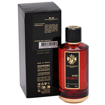 Mancera Red Tobacco Intense EDP Spray, Unisex, 4 oz 120ml New Box