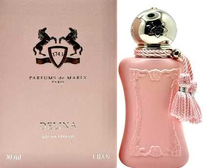 PARFUMS DE MARLY DELINA EAU DE PARFUM SPRAY FOR WOMEN 1.0 Oz / 30 ml BRAND NEW!