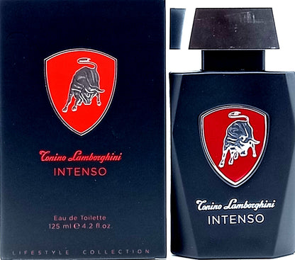 TONINO LAMBORGHINI INTENSO EAU DE TOILETTE SPRAY FOR MEN 4.2 Oz / 125ml NEW!!!