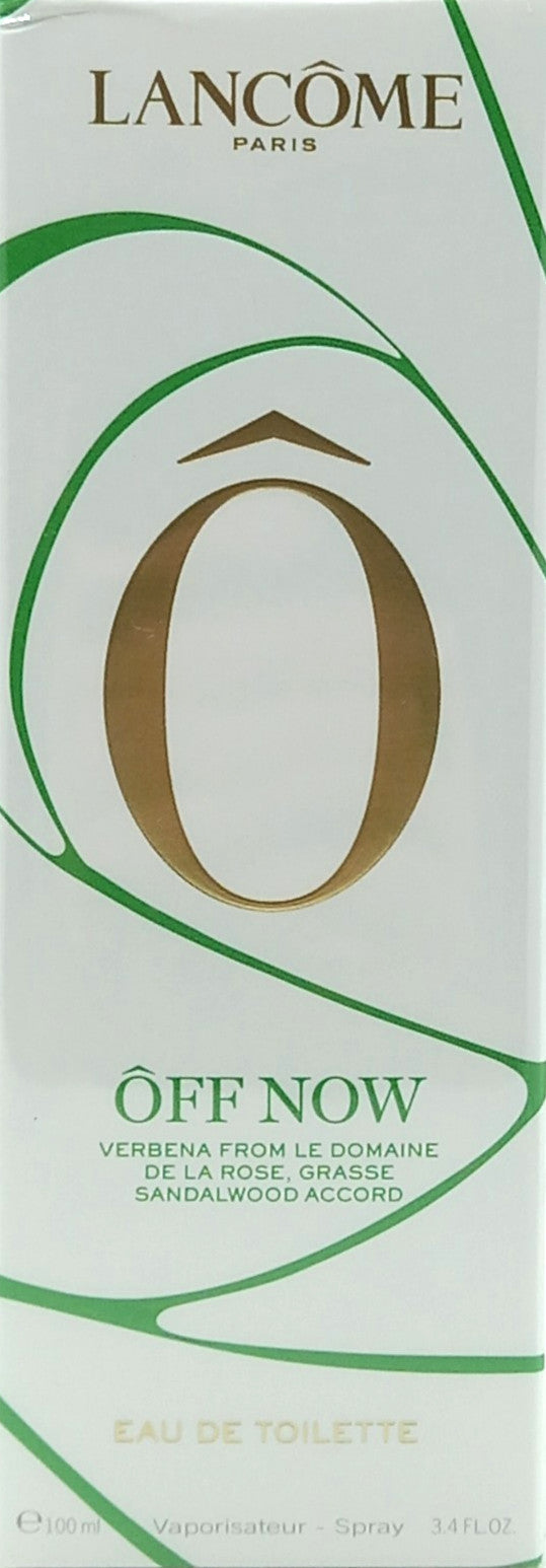 LANCOME OFF NOW EAU DE TOILETTE SPRAY UNISEX 3.4 Oz / 100 ml BRAND NEW ITEM!!!