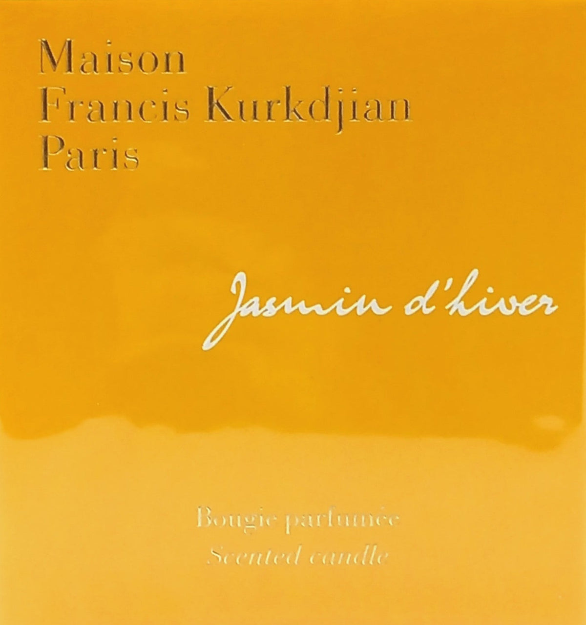 MAISON FRANCIS KURKDJIAN JASMIN D'HIVER HOLIDAY SCENTED CANDLE 9.9 Oz / 280 g