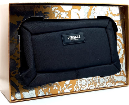 VERSACE EROS NAJIM 3 PCS GIFT SET PARFUM FOR MEN 3.4 Oz, PEN 0.3 Oz, BAG NEW!!!