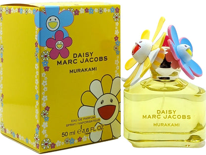 MARC JACOBS DAISY MURAKAMI YELLOW EAU DE PARFUM SPRAY FOR WOMEN 1.6 Oz / 50 ml