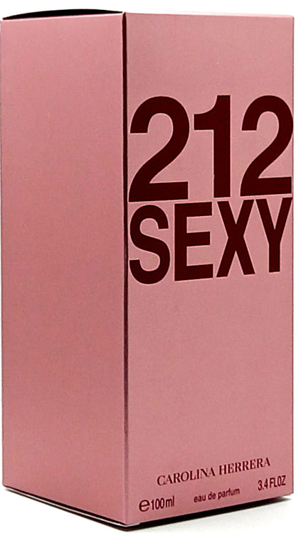 CAROLINA HERRERA 212 SEXY EAU DE PARFUM SPRAY FOR WOMEN 3.4 Oz / 100ml BRAND NEW