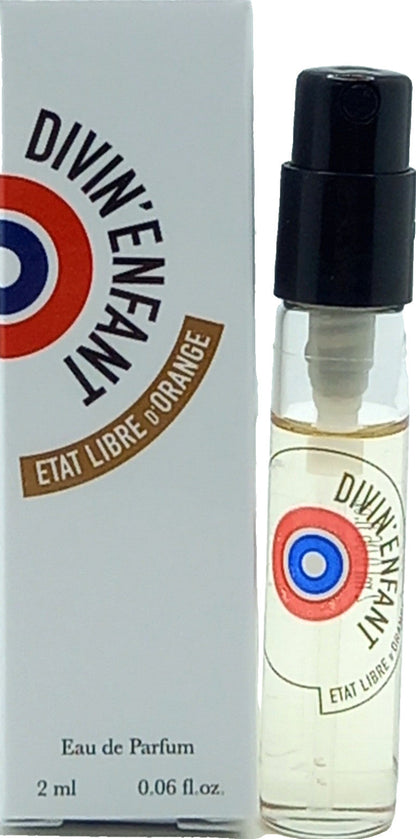 ETAT LIBRE D'ORANGE DIVIN ENFANT EAU DE PARFUM VIAL SPRAY UNISEX 0.06 Oz NEW!!!