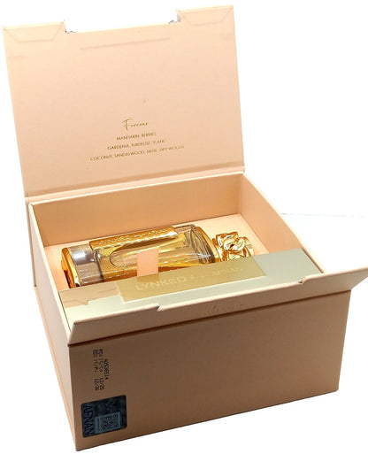 AFNAN LYNKED FOREVER EAU DE PARFUM SPRAY FOR WOMEN 3.4 Oz / 100 ml BRAND NEW!!!