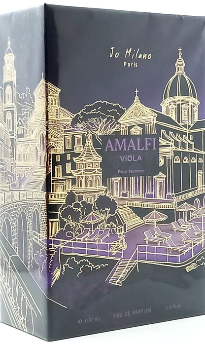 JO MILANO AMALFI VIOLA POUR HOMME EAU DE PARFUM SPRAY 3.4 Oz / 100 ml BRAND NEW!