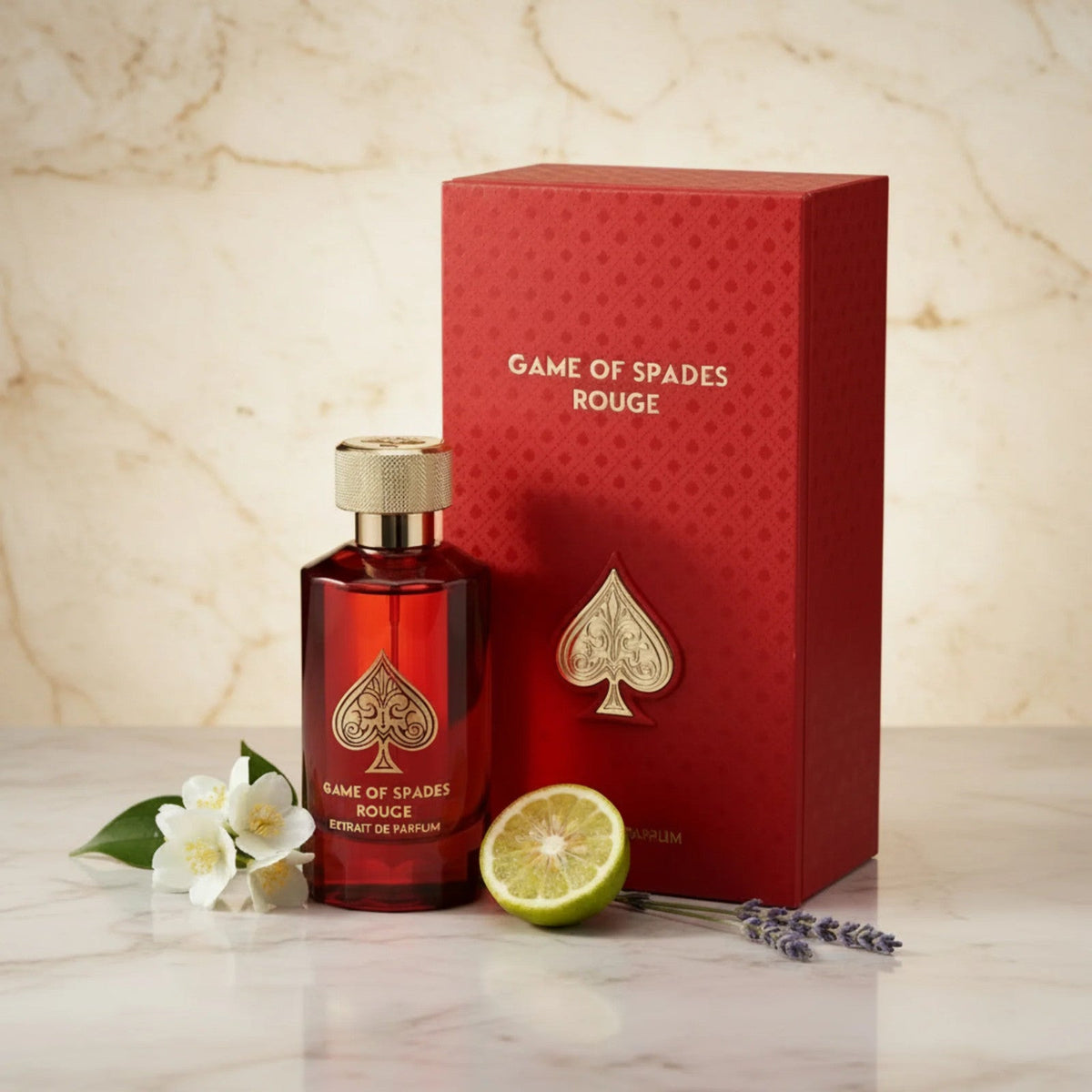 Jo Milano Paris Game Of Spades Rouge Extrait Spray Men 3.4 oz New Box