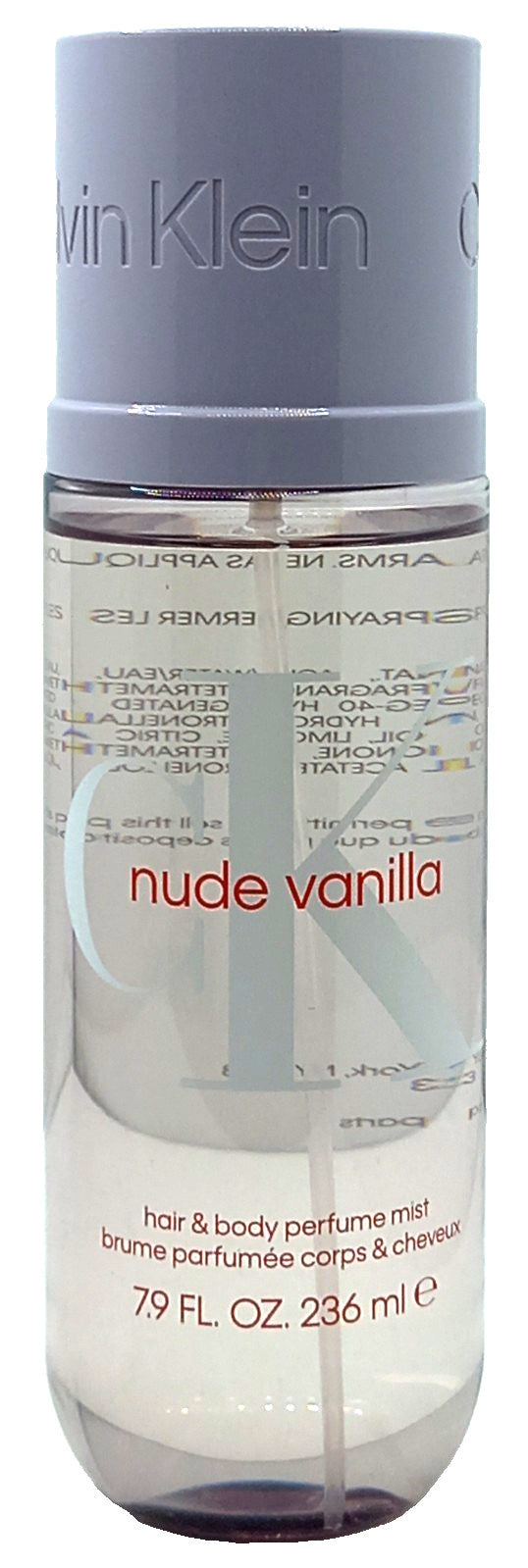 CALVIN KLEIN CK NUDE VANILLA HAIR & BODY PERFUME MIST SPRAY 7.9 Oz / 236 ml NEW