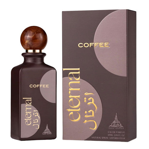 Eternal Coffee by Paris Corner 2.89 oz EDP Perfume Cologne Unisex New in Box