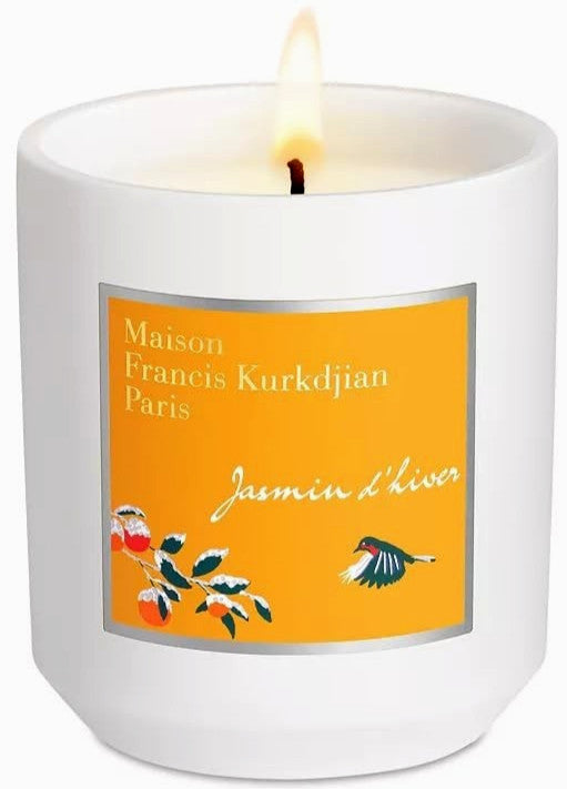 MAISON FRANCIS KURKDJIAN JASMIN D'HIVER HOLIDAY SCENTED CANDLE 9.9 Oz / 280 g