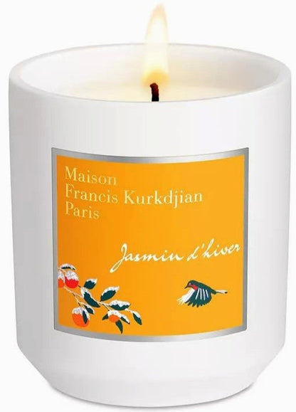 MAISON FRANCIS KURKDJIAN JASMIN D'HIVER HOLIDAY SCENTED CANDLE 9.9 Oz / 280 g