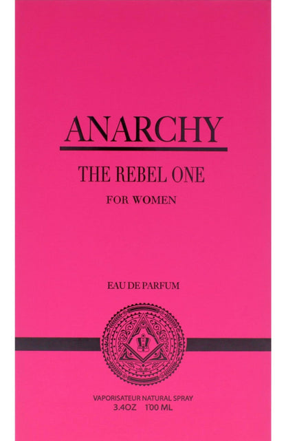 KING OF KINGS ANARCHY THE REBEL ONE EAU DE PARFUM SPRAY FOR WOMEN 3.4 Oz / 100ml
