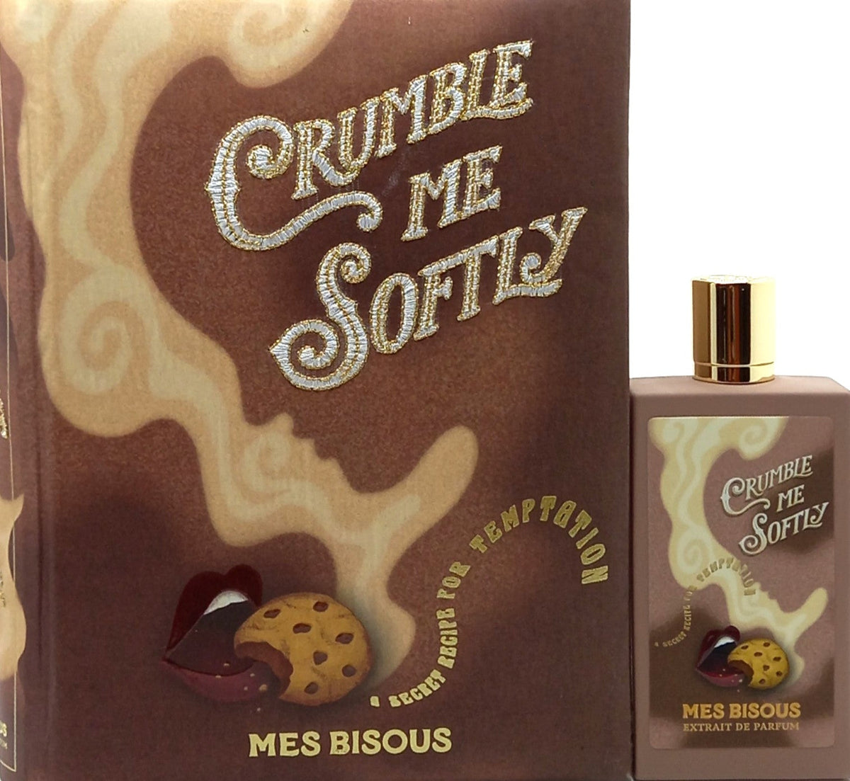 MES BISOUS CRUMBLE ME SOFTLY EXTRAIT DE PARFUM SPRAY UNISEX 3.4 Oz / 100 ml NEW!