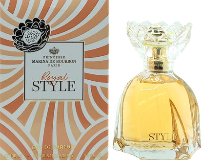 MARINA DE BOURBON ROYAL STYLE EAU DE PARFUM SPRAY FOR WOMEN 3.4 Oz / 100 ml NEW!