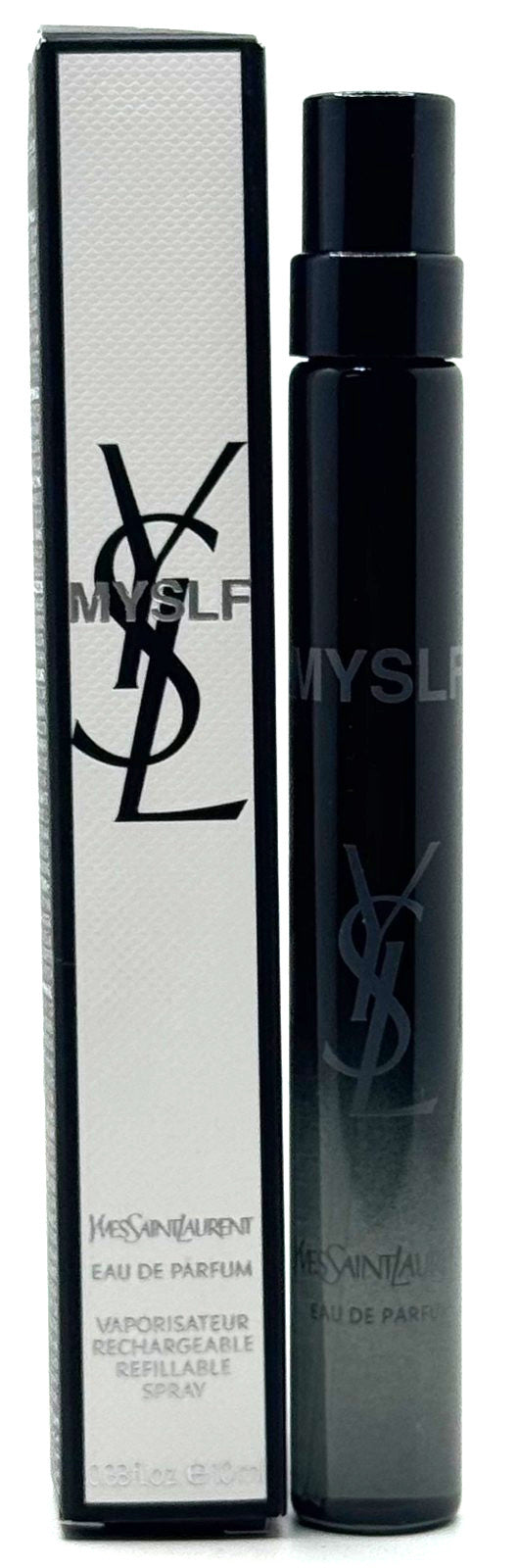 YVES SAINT LAURENT MYSLF EAU DE PARFUM PEN SPRAY MEN 0.33 Oz / 10 ml TRAVEL SIZE