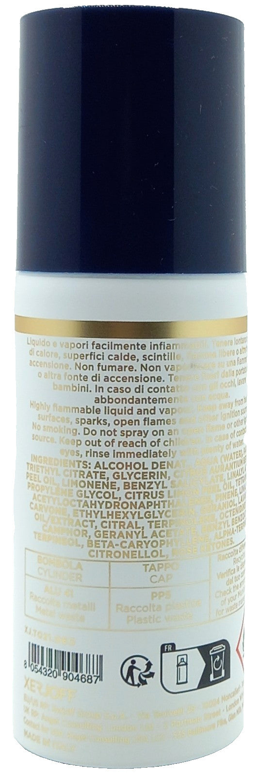 XERJOFF TORINO 21 DEODORANT SPRAY UNISEX 3.4 Oz / 100 ml BRAND NEW ITEM!!!